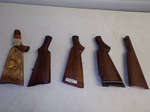 lot 128 image: 5 Gun Stocks