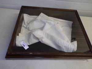 lot 130 image: Glass Top Display Case
