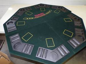 lot 149 image: Folding Poker Table top