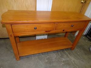 lot 163 image: Table with Drawers