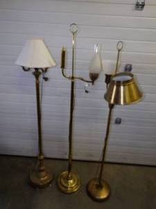 lot 186 image: 3 Floor Lamps