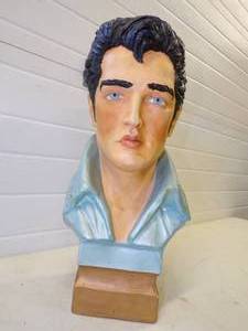 lot 227 image: Elvis Bust