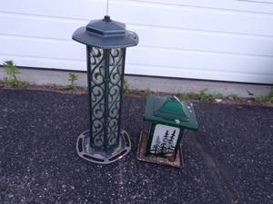 lot 241 image: Pair of Bird Feeders