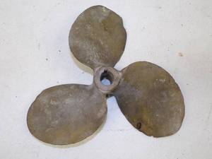 lot 247 image: Brass Boat Propeller