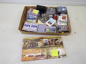 lot 253 image: Large Lot of Playing Cards