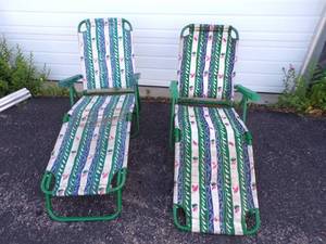 lot 292 image: Pair of Patio Chairs