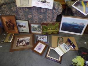 lot 293 image: Framed Artwork and Prints