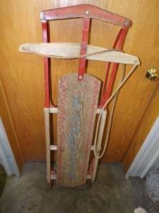 lot 295 image: Vintage Sled
