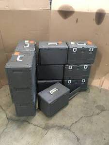 lot 11 image: PALLET WITH 13 RYOBI CHAINSAWS SEE PICS