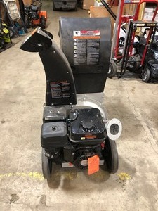 lot 48 image: Beast Brush Master Series 11 HP 270cc Chipper Shredder Im good condition