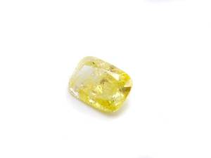lot 30 image: Natural Fancy Intense Canary Yellow Diamond .46 Carat