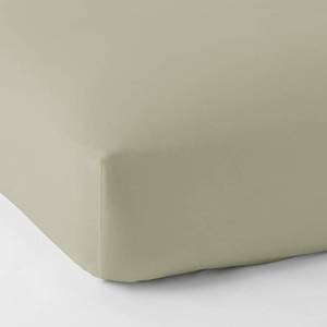 Thyme Solid 450 Thread Count Wrinkle-Free Sateen Twin Fitted Sheet, E3U2-T-THYME - NEW