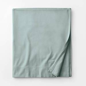 Legacy Velvet Flannel Cloud Blue Solid Extra Deep King Flat Sheet, EA75-K-CLOUD-BLUE - NEW