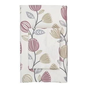 Preston 5oz Flannel Flat sheet Queen Floral, 50067A-Q-FLORAL - NEW