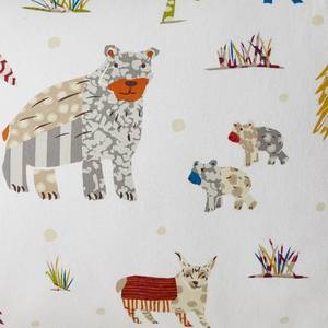 Whimsical Woods Multicolored Flannel Queen Duvet Cover, 50475D-Q-MULTI - NEW