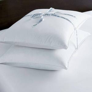 Down-Free Pillow 2-Pack White Size Standard  Down Alternative Pillows, PO57-STD-WHITE - NEW