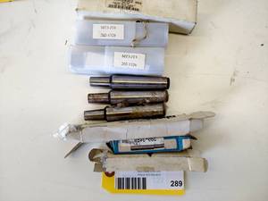 lot 289 image: (9) Asstd Drill Chuck Arbors...