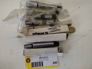 lot 290 image: (9) Asstd Drill Chuck Arbors...
