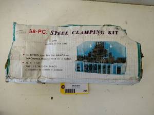 lot 295 image: Steel Clamping Set, 1116x12-13...