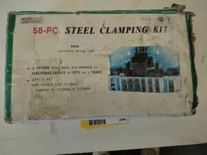 lot 296 image: Steel Clamping Set, 34x58-11...