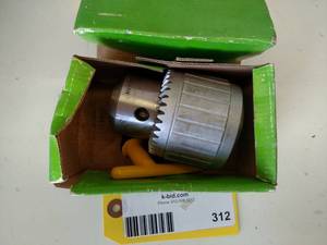 lot 312 image: 34 Drill Chuck, New...