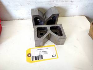 lot 228 image: V-Blocks...