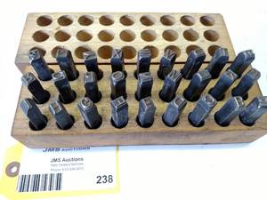 lot 238 image: Letter Stamp Set...