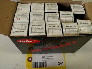 lot 241 image: (13) R8 Collets, New...