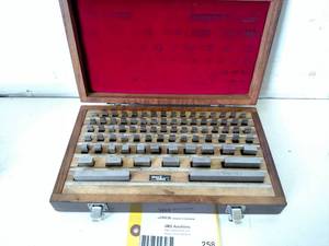 lot 258 image: Phase II Block Gage Set, Grade B...