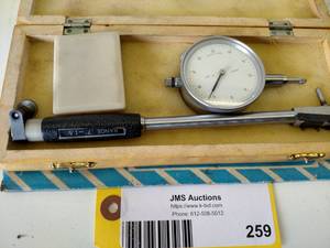 lot 259 image: Enco Cylinder Gage, .7-1.5...