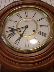 lot 209 image: Regulator Wall Clock