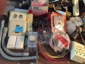 lot 192 image: Assorted Electrical Supplies