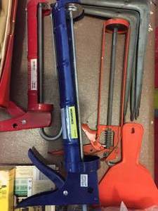 lot 196 image: Assorted Hardware and Painting Supplies