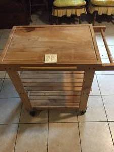 lot 249 image: Kitchen Rolling Cart