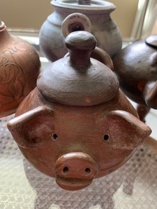 lot 12 image: Lot of Four Teapots