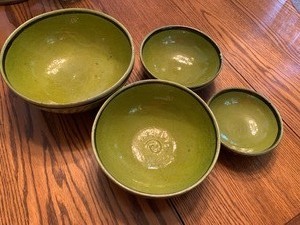 lot 39 image: Decorative Pottery Bowls