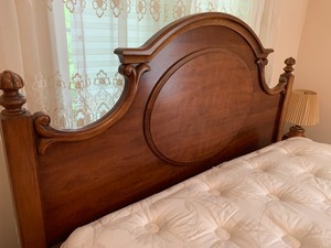 lot 45 image: Vintage Head Board and Foot Board