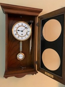 lot 92 image: Colonial Wall Clock