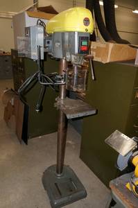 lot 28 image: Delta Rockwell 15-017 Floor Standing Drill Press