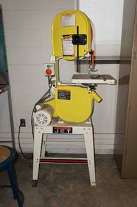 lot 4 image: Jet JWBS-14OS 14 Band Saw on Stand