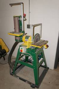 lot 7 image: Woodtek 923810 6 Belt12 Disc Sander