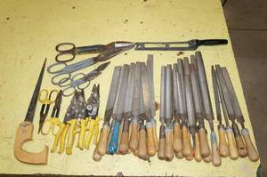 lot 45 image: Files, Shears, Snips