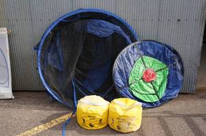 lot 72 image: Golf Practice Equipment - Targets, Cages