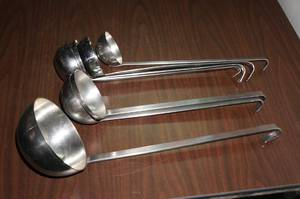lot 80 image: Kitchen Ladles