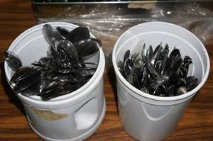 lot 97 image: Table Spoons