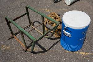 lot 110 image: Powerade Jug, Climbing Rope