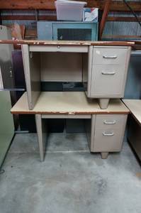 lot 145 image: 2 Teacher Desks