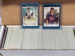 lot 11 image: 2002 Bowman Baseball Card Set