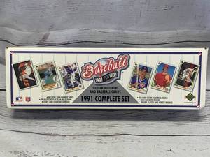 lot 24 image: 1991 Upper Deck Baseball Card Set