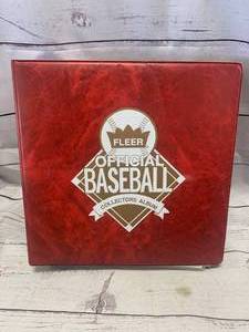 lot 32 image: 1990 Bowman Baseball Card Set in Album